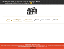 Tablet Screenshot of lapontiga.com